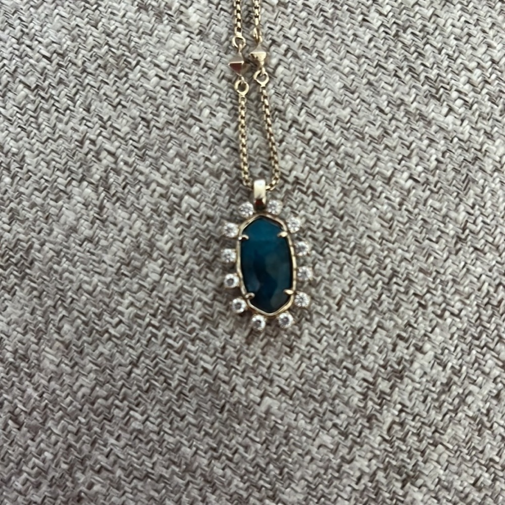 Kendra Scott Necklace Aqua Apatite - Picture 3 of 7